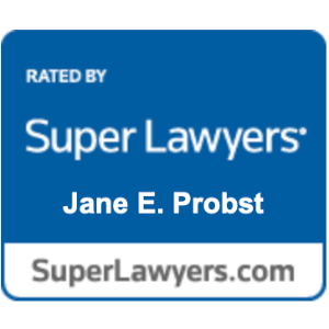 Jane Probst SuperLawyer Award